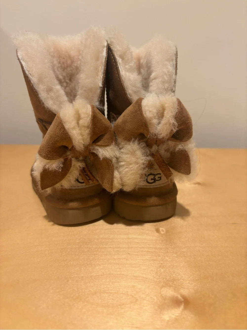 Ugg Boots Bailey chestnut‎ baby girl toddler size 6